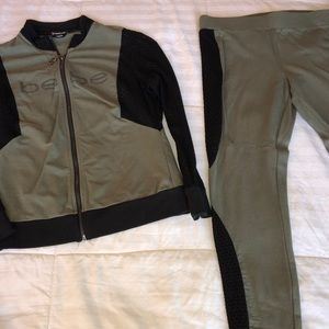 Bebe matching pants set